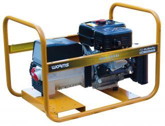 Groupe électrogène portable 7 kVA essence - 308241 avec sécurité manque d'huile, prises CEE tri 400 V et mono IP44_0