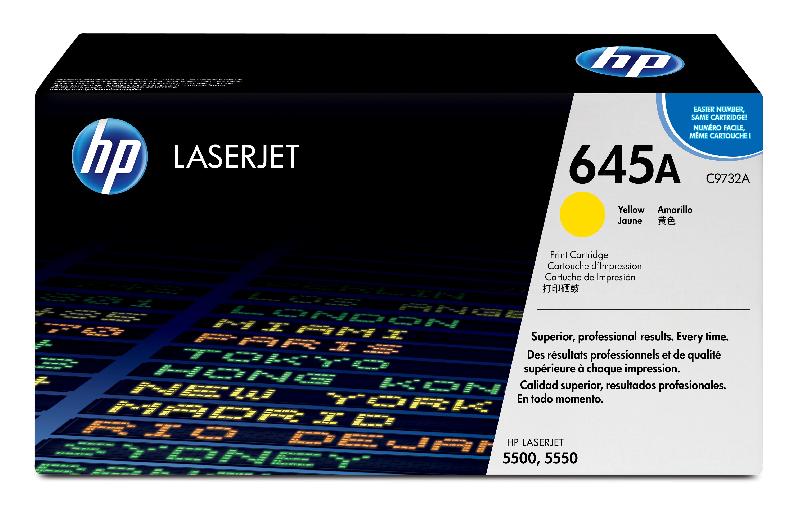 HP 645A toner LaserJet jaune authentique_0