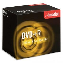 IMATION PACK DE 10 DVD+RW 4,7GO