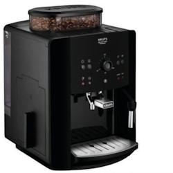 KRUPS arabica Ea811010 - Machine Expresso Avec Broyeur - 1450w - Reservoir Deau 1,7l - Cafe En Grains - 15 Bars - Noire - - 0010942223450_0