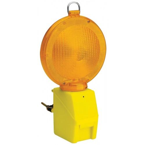 LAMPE DE CHANTIER CLIGNOTANTE LED JAUNE 1 X 4R25 TORRO