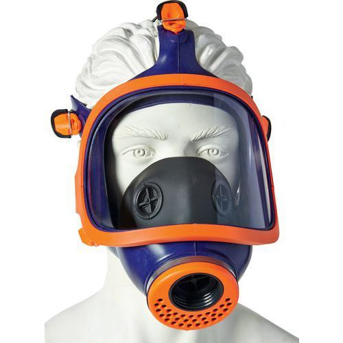 MASQUE RESPIRATOIRE PANORAMIQUE EN SILICONE POLYCARBONATE - SINGER SAFETY