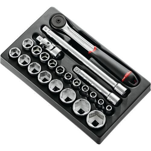 FACOM 1 MODULE CLIQUET DOUILLES 1/2'' FACOM