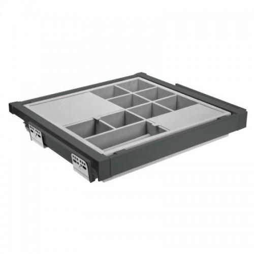ORGANISEUR COULISSANT AJUSTABLE À SORTIE TOTALE - ELITE - L600MM GTV