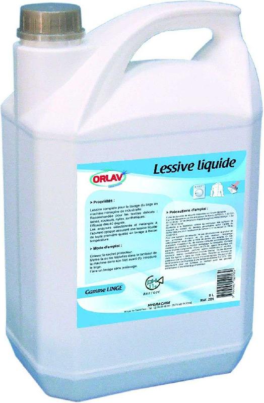 ORLAV - Lessive liquide enzymatique 5L - Parfum Douceur Cocoon - Sans phosphates_0