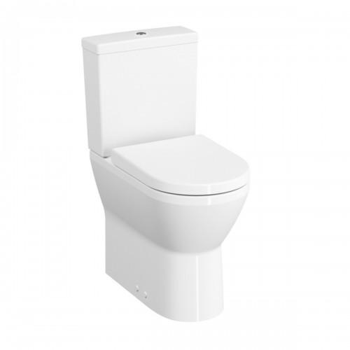 PACK WC À POSER SURÉLEVÉ PMR SANS BRIDE ARRIÈRE OUVERT AVEC ABATTANT STANDARD - INTEGRA VITRA