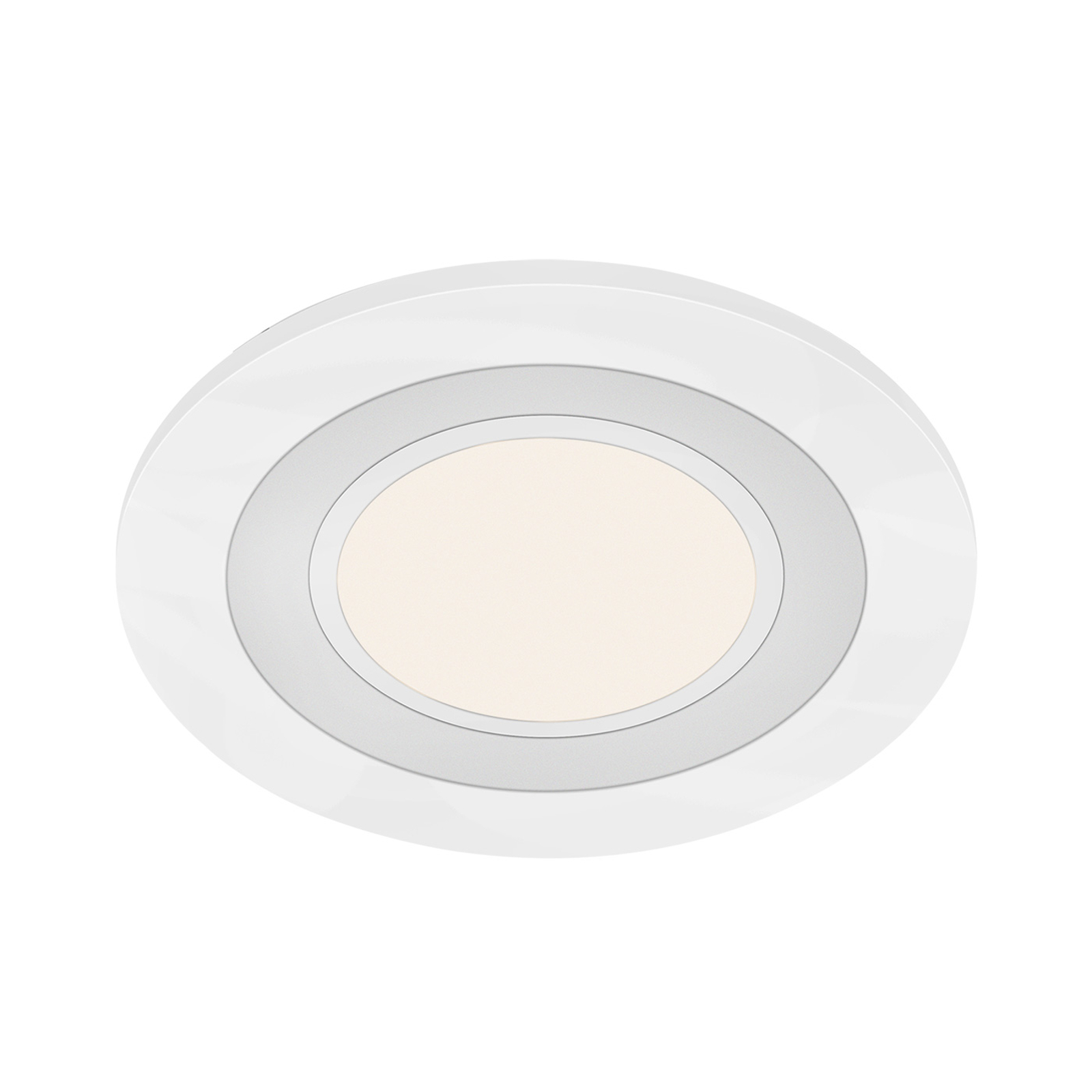NORDLUX PLAFONNIER ENCASTRÉ LED CLYDE, BLANC CHAUD, Ø 8 CM
