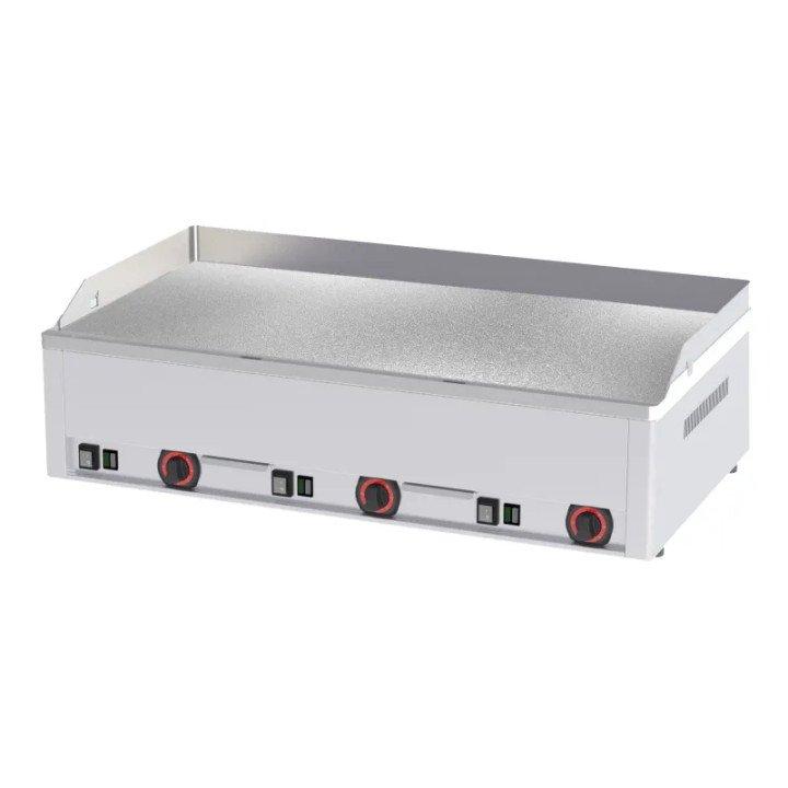 Plaque à snacker chrome lisse 9000 W, 400 V - TRI_0