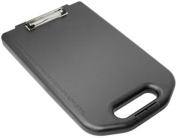 PORTE-BLOC AVEC MODULE DE RANGEMENT, A4, NOIR - LOT DE 2