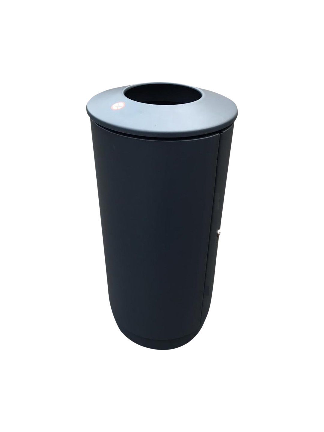 Poubelle publique pour collectivités - Acier galvanisé - Contenance 105L - Design robuste - Nombreux RAL disponibles_1