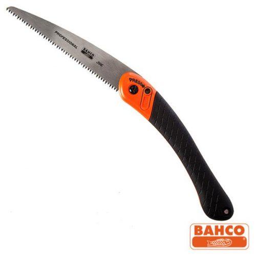 Scie Arboricole Pliable 396-HP Bahco - pour bois sec avec denture spéciale et poignée bi-composant_0