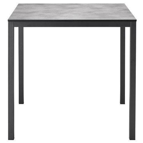 TABLE MIRTO 80 X 80 CM STRAT CIMENT ANTHR - S-CAB