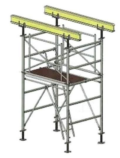 Tour d'étaiement - soutien de charges en hauteur - structure modulable en acier robuste_0
