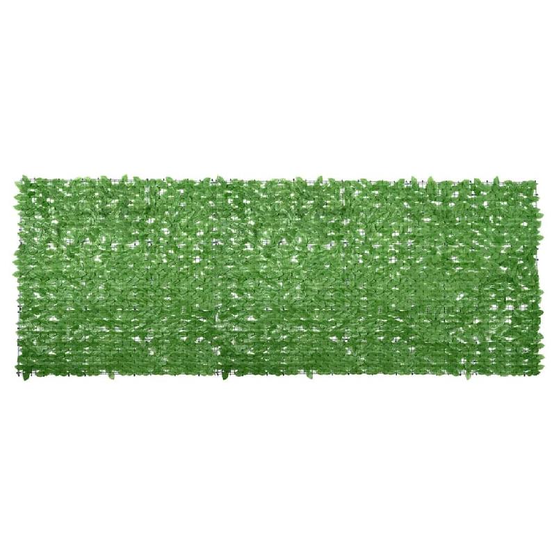 VidaXL Écran de balcon avec feuilles vert 400x150 cm Modèle Ombre Celeste Prime Plus - vert 315504_0