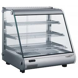 Vitrine chaude professionnelle 3 niveaux - Acier inoxydable - 130L - Dimensions 678x578x698mm - COMBISTEEL - 3667335011490_0