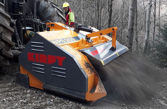 BPS 200 Broyeur de pierre - Kirpy - 3060 kg - Marteaux fixes et rotor renforcé_0