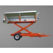 BSD(E)+ remorques à vis - grand caisson d'égouttage Maitre-Simonneau - capacité 40 hl à 120 hl, caisse inox ou acier_0