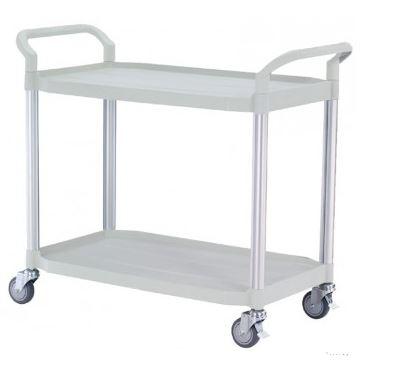 Chariot polyvalent gris clair -2 plateaux - 1100 x 520 x h950 mm - 65001hs808le3_0