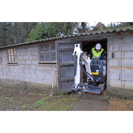E10 - Mini-pelle Bobcat moins de 10 tonnes - largeur 710/1100 mm - hauteur 2209 mm - poids 1176 kg_0