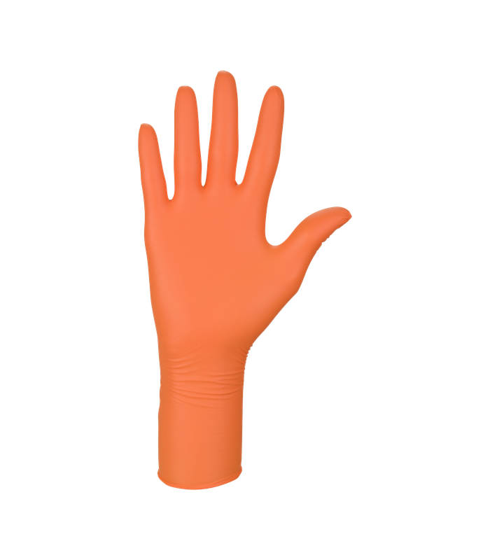 Gants nitrilex high risk - boîte de 100 - AQL 1.0 - taille S - gants nitrile robustes et longs_0