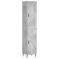 Helloshop26 - Buffet bahut commode armoire meuble de rangement organisateur cuisine salle de séjour salon haut 34,5 x 34 x 180 cm 02_0034340 - 300021_0