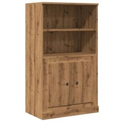 Helloshop26 - Buffet bahut commode armoire meuble de rangement organisateur cuisine salle de séjour salon haut artisanal 60 x 35,5 x 02_0033163 - 300_0