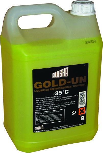 LIQUIDE DE REFROIDISSEMENT  PERMANENT GOLD UNIV-35° 5L