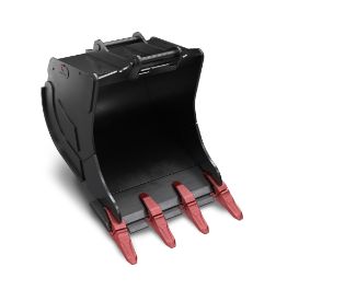 S50 teeth godet d'excavation - Rototilt - 400L_0