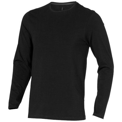 T-shirt bio manches longues pour homme Ponoka - coton stretch 95% biologique - 200 g/m²_0