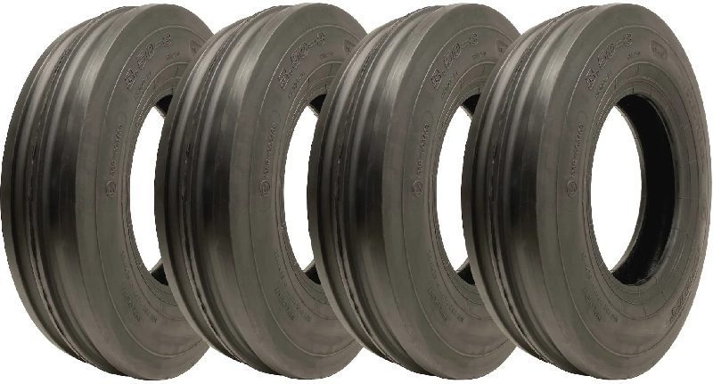 3.50-8 Haybob Rake Turner Tyre 4ply Journey H8023 195kgs 51A4 20km/h (Set of 4)_0