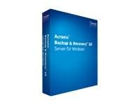 ACRONIS BACKUP & RECOVERY SERVER FOR WINDOWS - (VERSION 10 ) - ENSEMBLE COMPLET (TISLBPFRS)