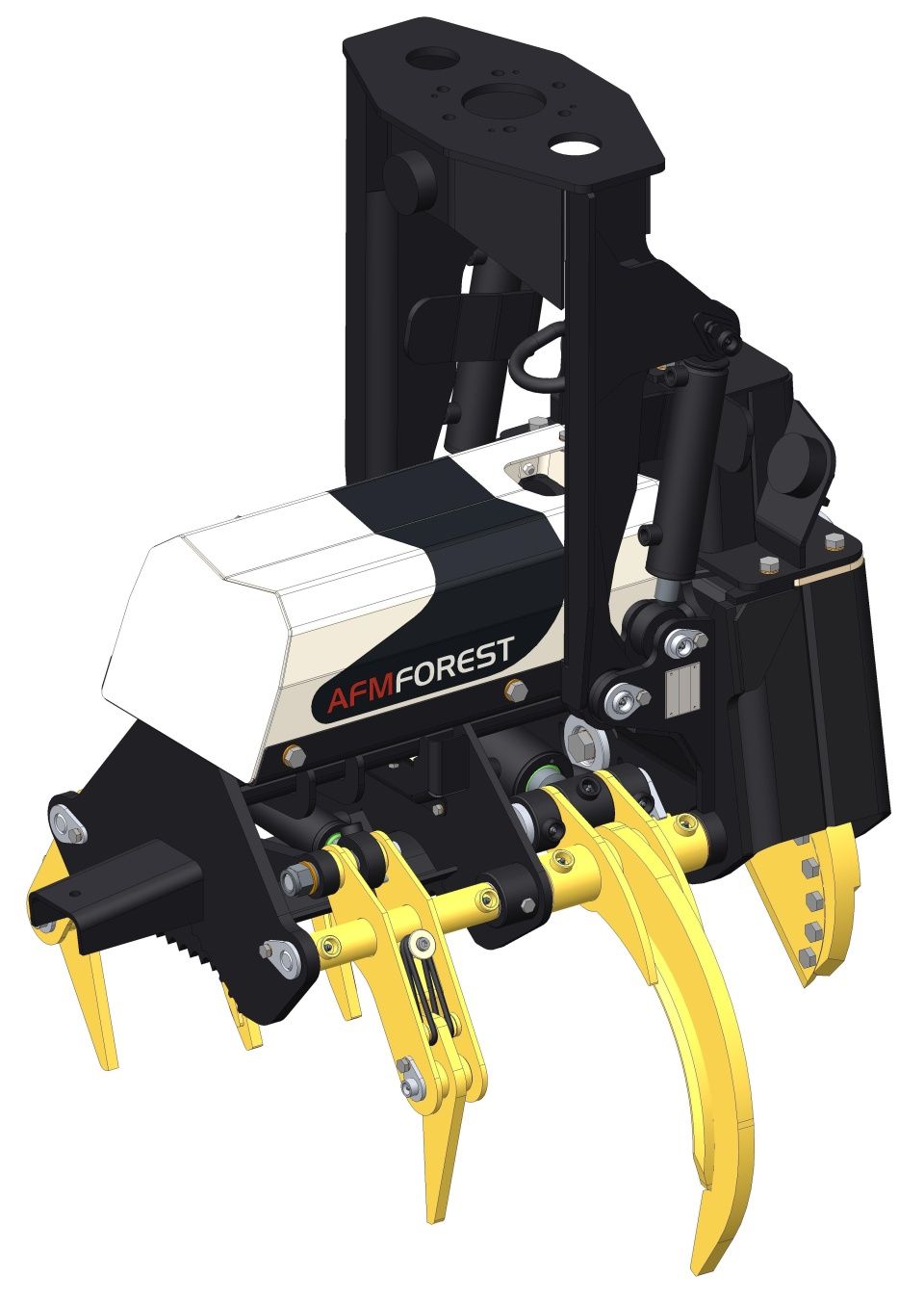 AFM 220 - Tête d'abattage de biomasse rapide et efficace - Largeur max. 1150 mm - AFM Forest_0