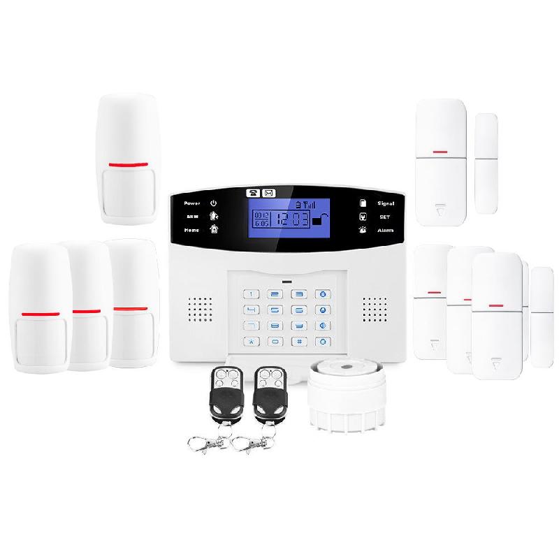 Alarme maison sans fil GSM Lifebox Evolution - kit avec 4 détecteurs de mouvement et 4 détecteurs d'ouverture_0