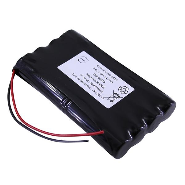 BATTERIE NIMH 8X AA HT ST5 8S1P 9.6V 1.5AH F100_0