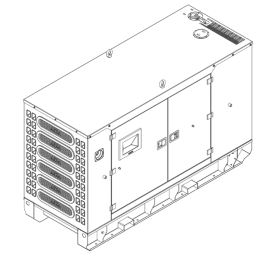 Groupe électrogène diesel  400/230 V - 50 Hz - 3 Phases - APD33P (EU)_0