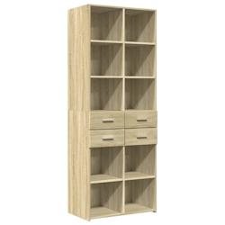 Helloshop26 - Buffet bahut commode armoire meuble de rangement organisateur cuisine salle de séjour salon haut sonoma 70 x 42,5 x 02_0034206 - 300021_0