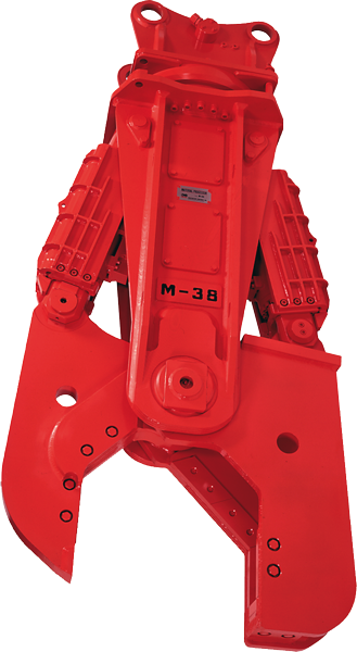 Multi-destructeur NPK - M-38K - DEFLECTEURS renforcés en acier haute résistance - pour porteur 35/45 tonnes_0