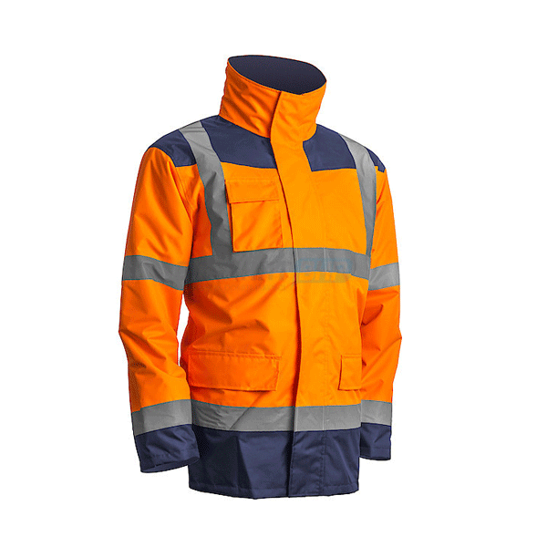 PARKA HAUTE-VISIBILITÉ KANATA 4 EN 1 EURO-PROTECTION ORANGE FLUORESCENT - TAILLE L