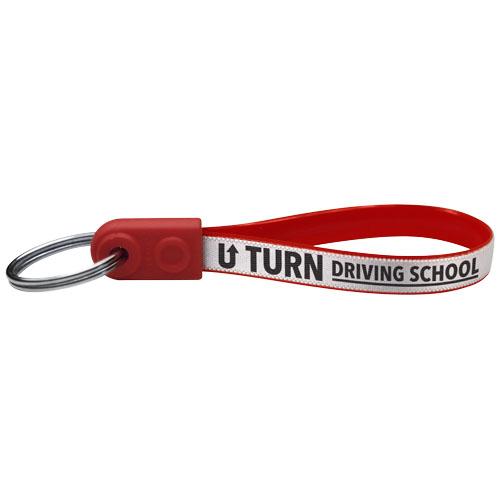 Porte-clés Ad-Loop® Standard 21277203 - messages courts, couleurs variées en PVC_0