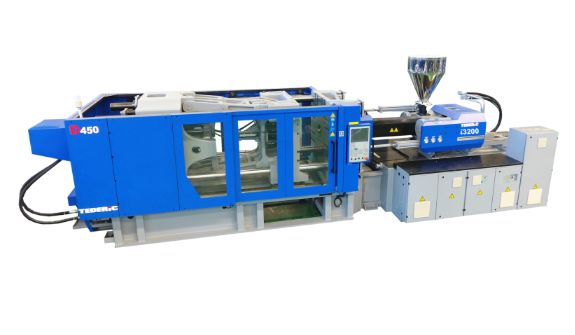 Presse à injection Tederic DT-450 T 3200 - Meca Plastic Distribution - Force de fermeture 450 tonnes, options avancées_0