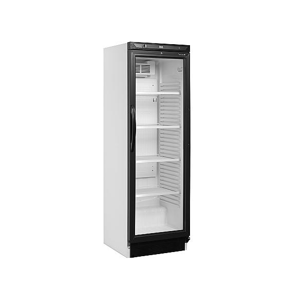 Réfrigérateur à boissons 372 litres extérieur blanc porte plastique noir - CEV425 1 LED_0