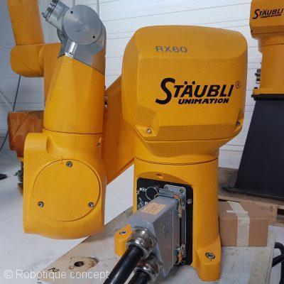 Robot staubli rx60b cs7bbos (double canal de sécurité) low cost occasion_0
