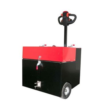 Tracteur pousseur 6 tonnes - système de sécurité anti-écrasement - timon réglable - batterie autonome_0