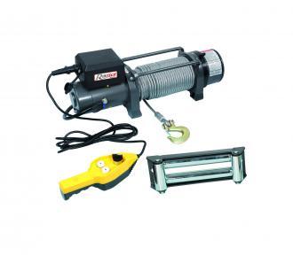 Treuil électrique à fixer 12 Volt - 3,6 HP - Traction maxi 4000 kg - 305619_0
