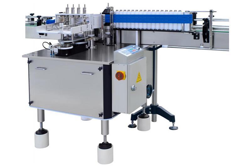 Étiqueteuse automatique encolleuse pour papier - Zhonghuan Packaging Machinery Co., Ltd - AC380V, 2.2KW, diamètre bouteille 35-110mm_0