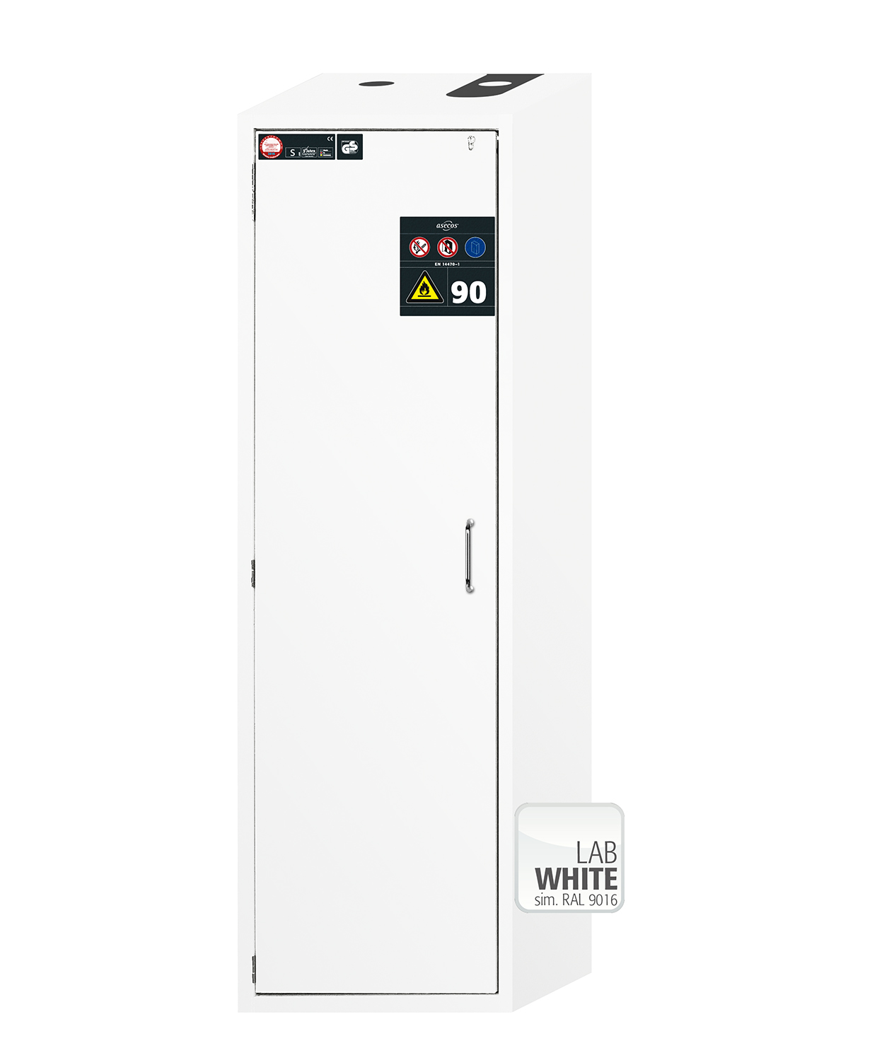 Armoire de sécurité S-CLASSIC-90 modèle S90.196.060.MH.WDAS - Réf 30353-005-30355 - Type 90 - Stockage de substances dangereuses inflammables_0