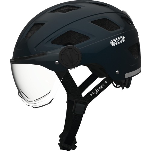 CASQUE DE VÉLO ADULTE - AVEC VISIÈRE INTÉGRÉE - HYBAN + ABUS