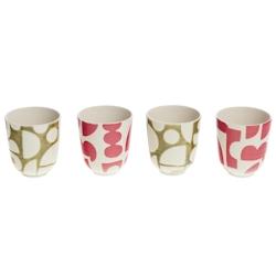 Coffret de 4 tasses expresso Ohana 18 cl -  Multicolore Rond Grés Amadeus 7.299x7.299 cm - multicolore 3520071956343_0