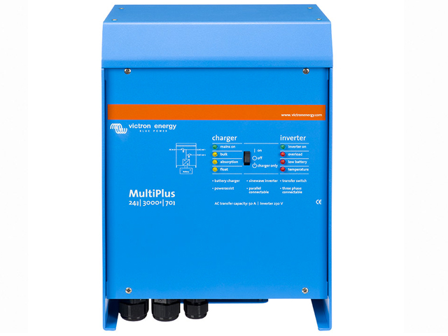 Onduleur photovoltaïque - Convertisseur chargeur Victron Energy Multiplus 12V, 24V ou 48V - 500VA à 5000VA_0