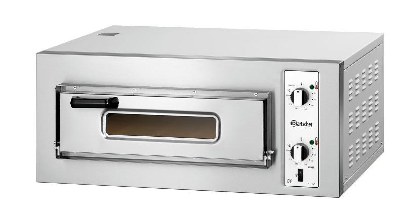 Four à pizza NT 501 - BARTSCHER - Sole en pierre réfractaire - Température jusqu'à 450°C - 4 pizzas Ø 25 cm_0